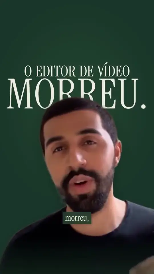 Vídeo editado no estilo Capa de revista