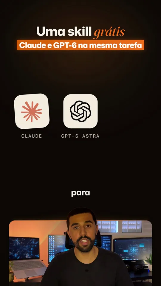 Vídeo editado no estilo Explicador em painel
