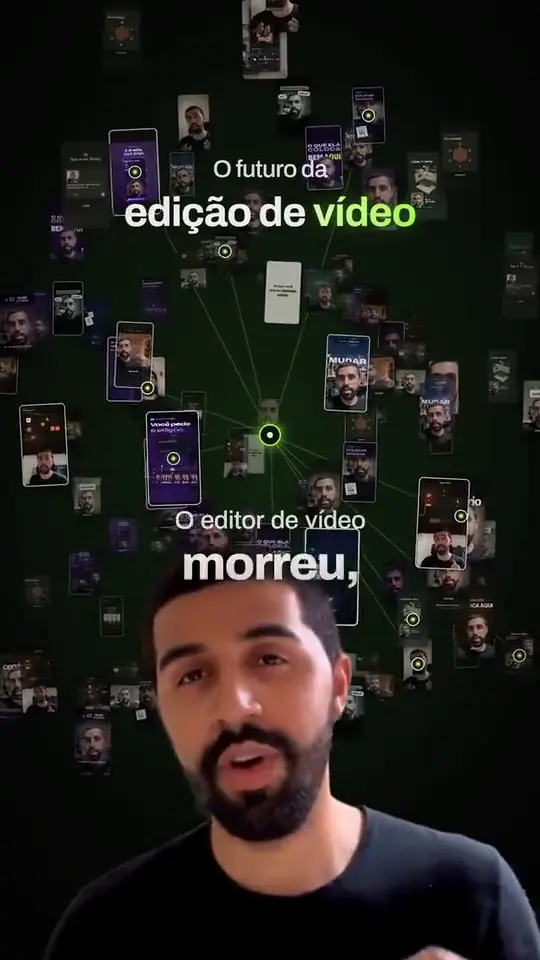 Vídeo editado no estilo Vidro fosco